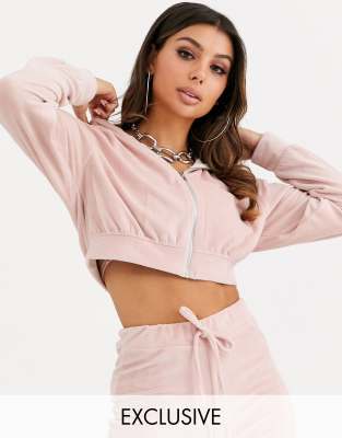 fashion killa crop hoodie