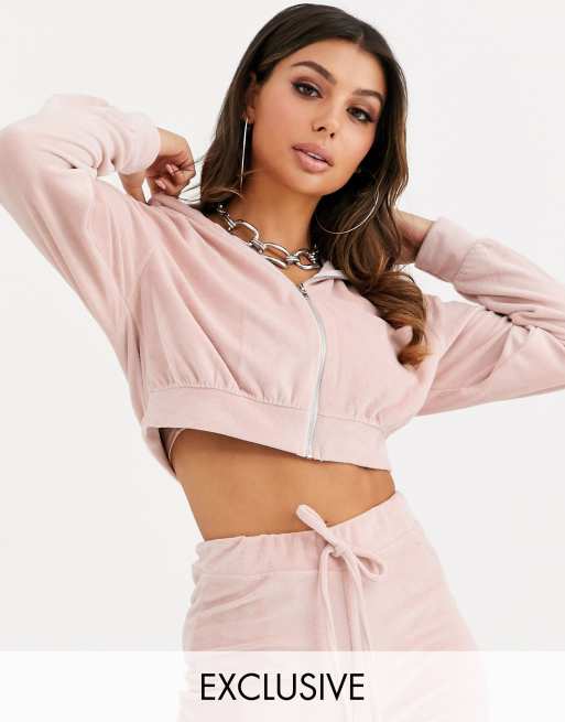 Pink Velvet Top|146268301-Rose-Smoke