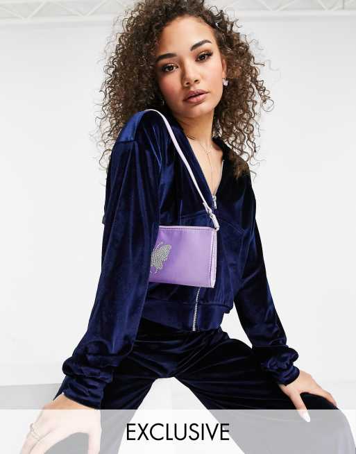 matching velour sweatsuit
