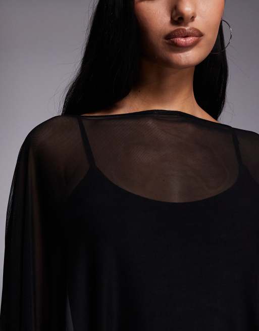 off-shoulder draped mini dress in black reviews Modal Off-Shoulder A-Line Mini Dress in Black