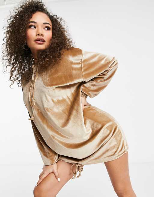 Hoodie dress clearance asos