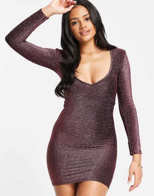 Glitter clearance bodycon dress