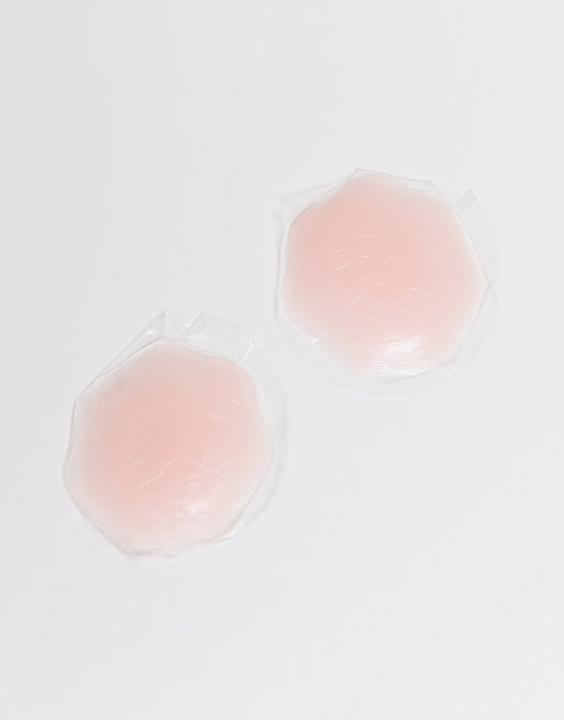 Cache-tétons KFLY Silicone Beige - Taille Unique 11,5cm - Adhésifs Discrets
