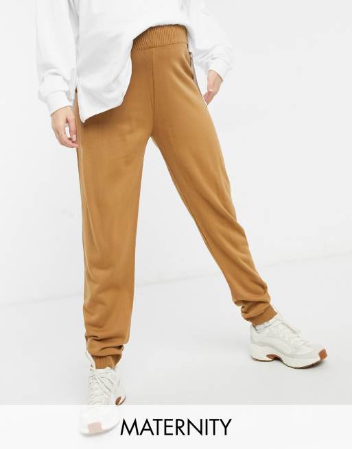 camel sweatpants set