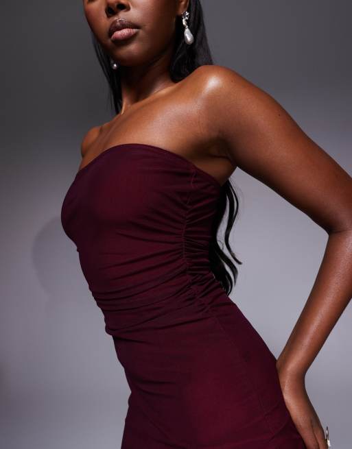 halter neck backless bodycon dress Fluid Backless Halter Maxi Dress with Slit Detail