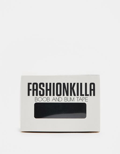 Fashionkilla - Nastro push-up multiuso per seno e fondoschiena nero