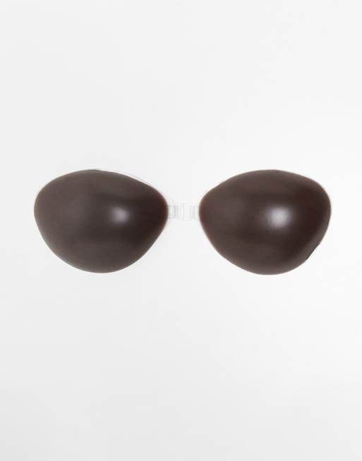 Fashionkilla - Reggiseno push up adesivo marrone