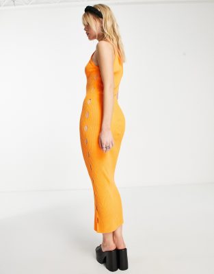 white christmas dresses Celia Cut Out Ribbed Midi Dress in More Colors – Shop Hearts