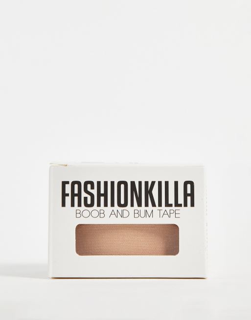 Fashionkilla – Różowa uniwersalna taśma unosząca do biustu i pośladków