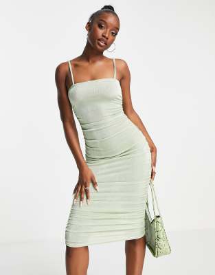 midi bodycon vest dress