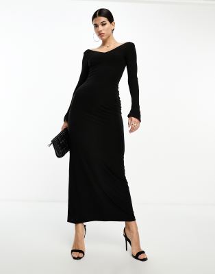 SÁVEL CALILE LS - Maxi-jurk - gold vintage floral/meerkleurig