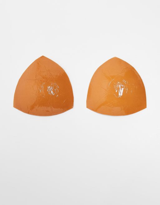 Fashionkilla - Zelfklevende push-up-cups in bruin