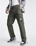 [Fat Moose] Fat Moose cargo pants in green XS GREEN