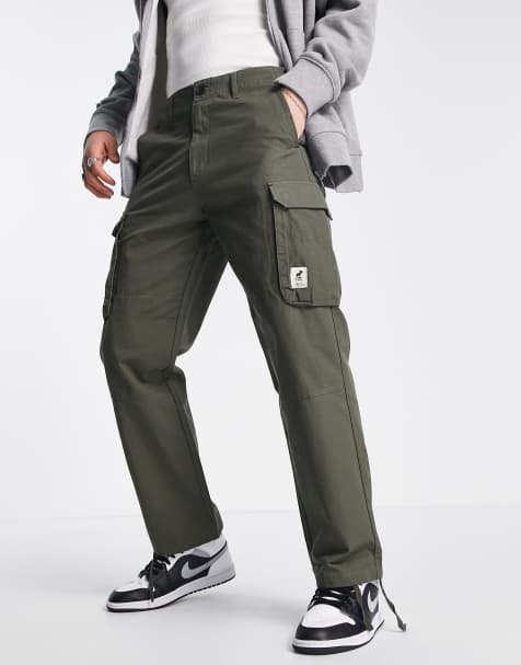 Fat Moose cargo trousers in green - view 1