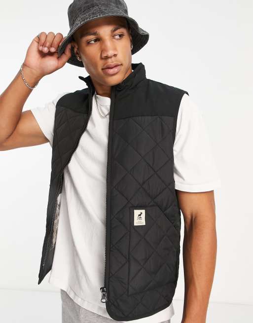 Fat Moose gilet in black | ASOS