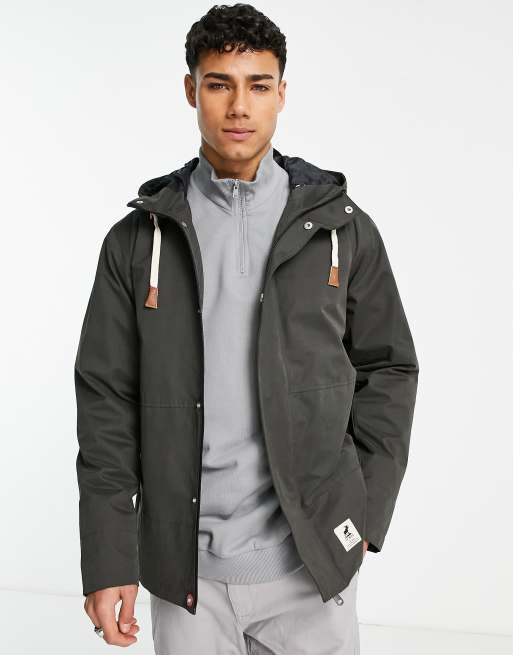 Fat Moose hooded jacket in green | ASOS