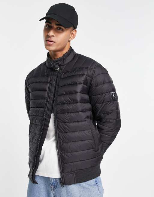 Fat Moose lightweight puffer in black | ASOS