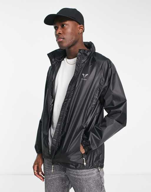 Fat Moose rain jacket in black | ASOS