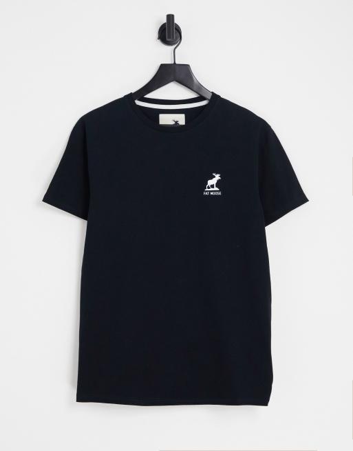 Fat Moose - Sort T-shirt