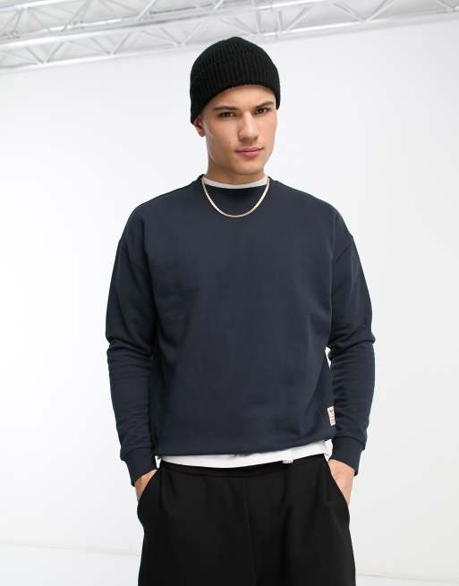 Fat Moose sweatshirt in navy