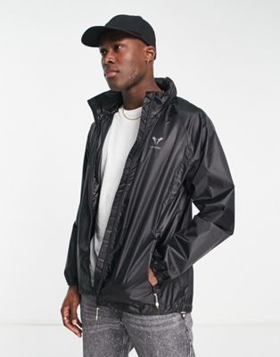 Fat Moose rain jacket in black - ASOS Price Checker
