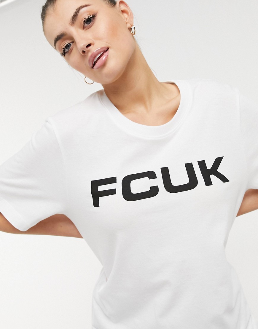 FCUK – Vit t-shirt-Vita