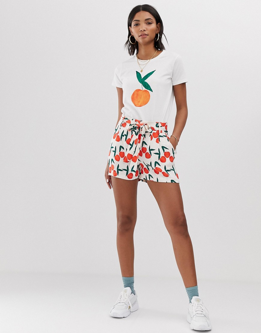 Feeling Peachy shorts fra Fabienne Chapot-Multifarvet