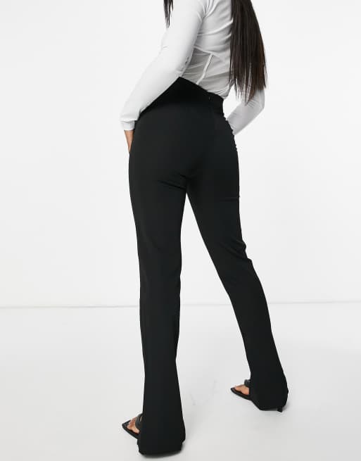 Pantalon discount fendu femme