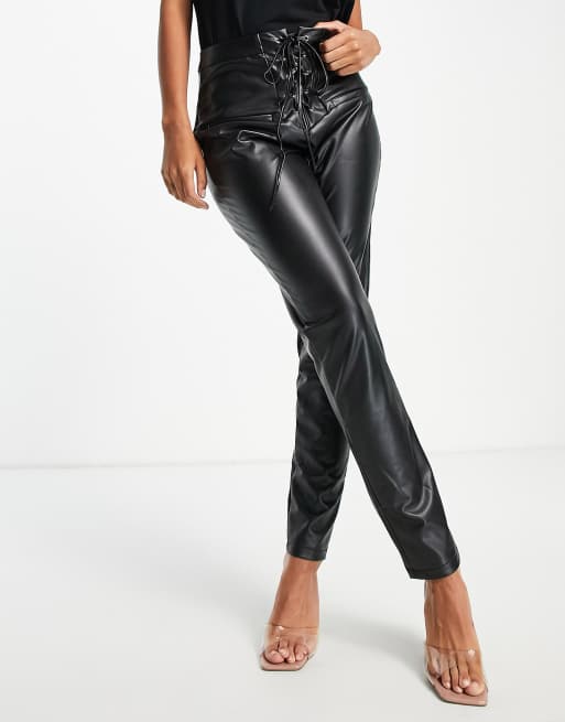 Skinny discount cuir femme