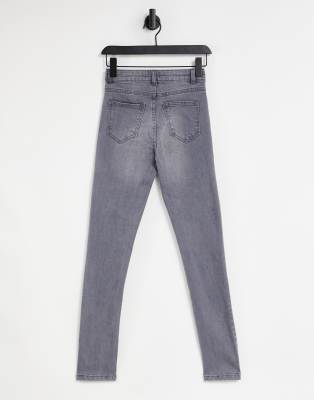 grey jeans with split