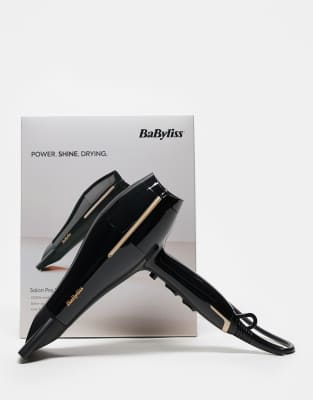 фото Фен с вилкой британского стандарта babyliss salon pro 2200-бесцветный