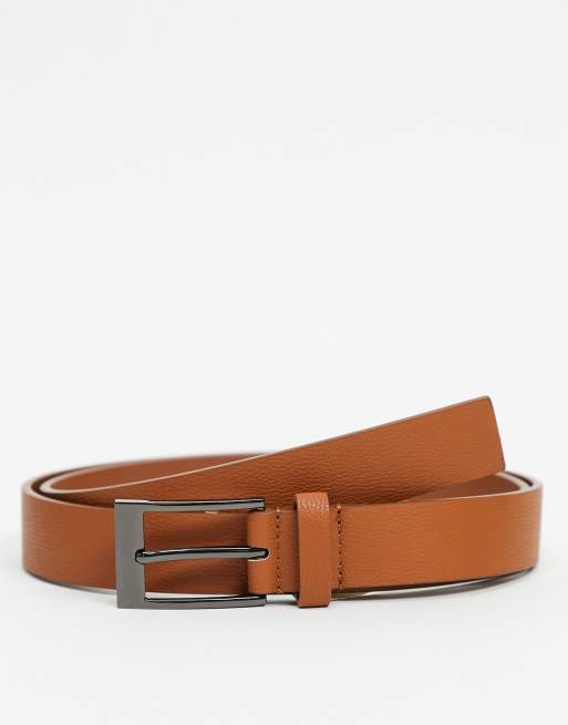 Fenton belt in brown | ASOS