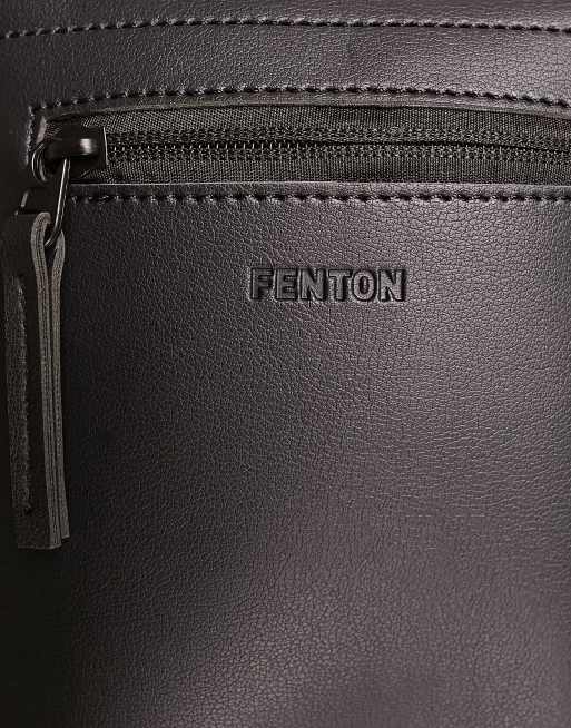 Fenton Classic Cross Body Bag in Grey for Men