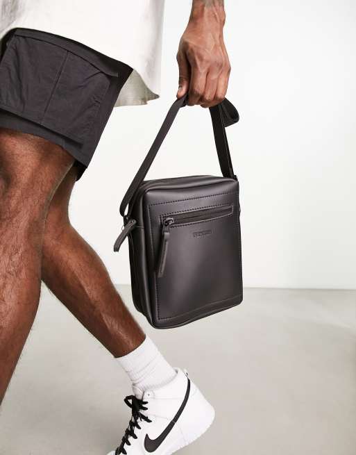 Fenton classic cross body bag in black ASOS