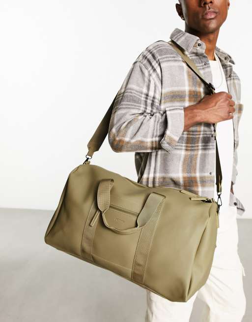 Fenton large holdall in olive green