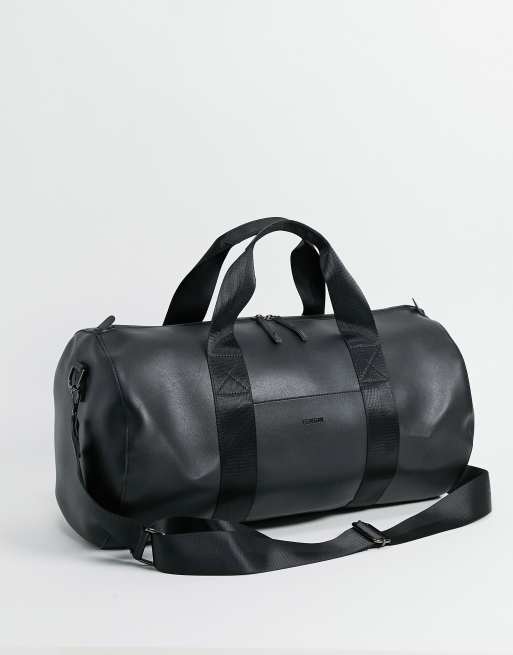 Fenton pu barrel holdall bag ASOS