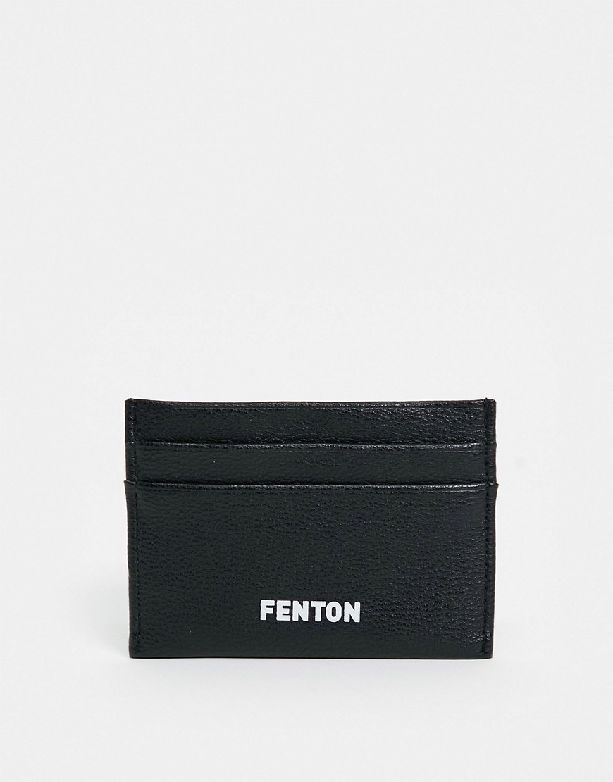 Fenton Pu Cardholder In Black