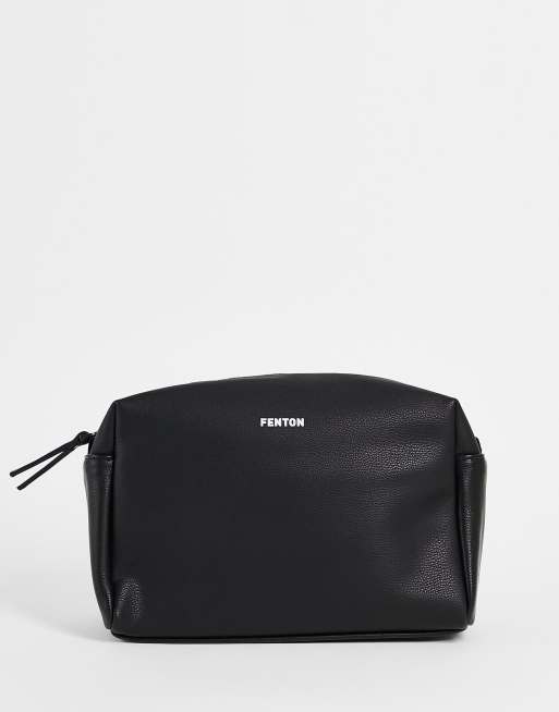Fenton washbag in black ASOS