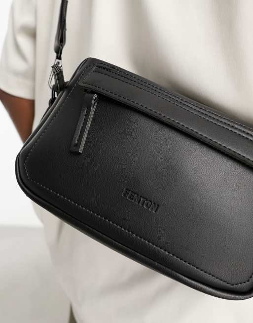 [LOW CLASSIC] / ☆25SS FABRIC CROSS POCKET BAG / BLACK FABRIC POCKET CROSSBODY BAG - Black | ZARA United States