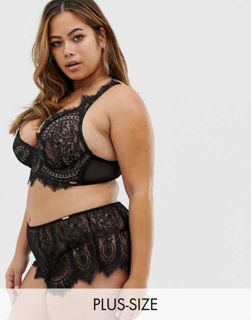 Figleaves Curve - Adore - Set van kanten bh en slip, 3 van 3