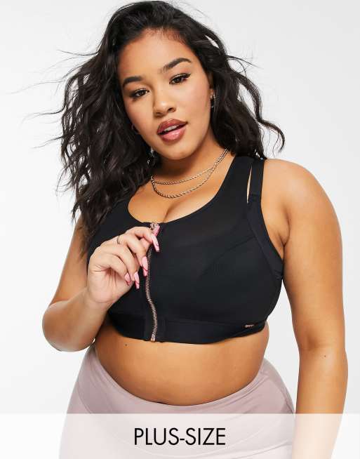 Figleaves Curve Reggiseno sportivo con fascette sul retro e