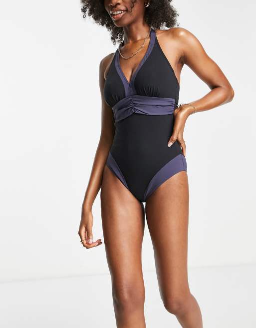  Black Halter Swimsuit