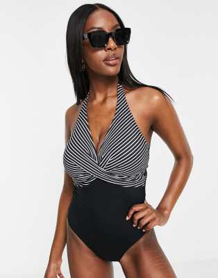 figleaves black swimming costume