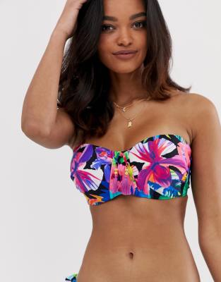 underwired strapless bikini