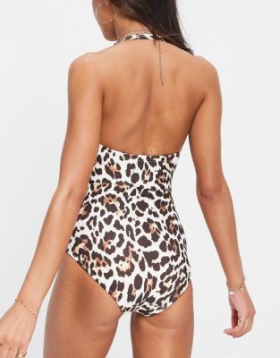 Freya Sport Freestyle Sportbadeanzug Midnight Leopard