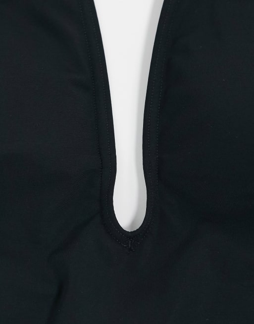 Figleaves - Poitrines généreuses - Adelaide - Maillot 1 pièce avec bretelles dans le dos - Noir, 4 de 4