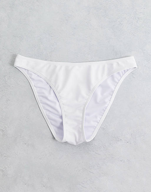 Figleaves rene bikini bottoms in white