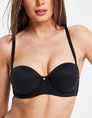 Figleaves smoothing multi way bra in black