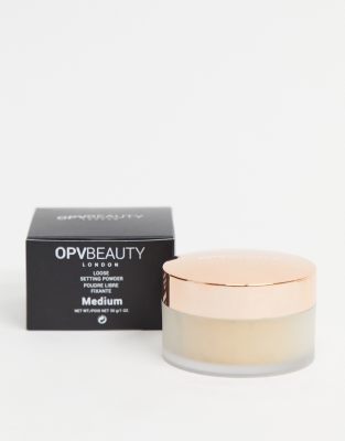 фото Фиксирующая пудра opv beauty medium-бесцветный