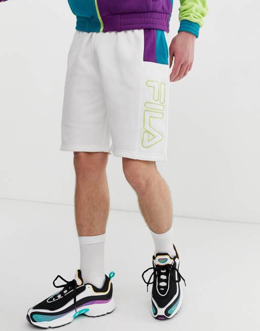 Fila Ensemble d t color block Vert ASOS